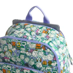 Vera Bradley Bancroft Backpack: Peanuts Pals -Occasionally Yours vb bancroft backpack peanuts pals 7