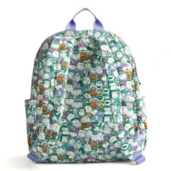 Vera Bradley Bancroft Backpack: Peanuts Pals -Occasionally Yours vb bancroft backpack peanuts pals 8