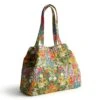 Vera Bradley Hathaway Tote - Premium Cotton -Occasionally Yours vb hathaway tote meadow bouquet 2