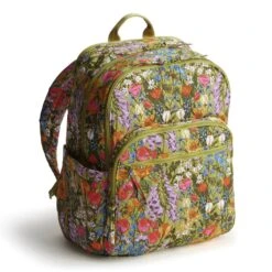 Vera Bradley Large Bancroft Backpack - Premium Cotton 5 Vera Bradley Large Bancroft Backpack - Premium Cotton -Occasionally Yours vb large bancroft backpack meadow bouquet 1