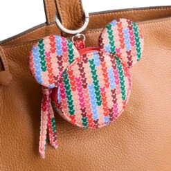 Vera Bradley Mickey Mouse Zip Bag Charm 3 Vera Bradley Mickey Mouse Zip Bag Charm -Occasionally Yours vb mickey mouse zip bag charm mickey meadow stripe 2