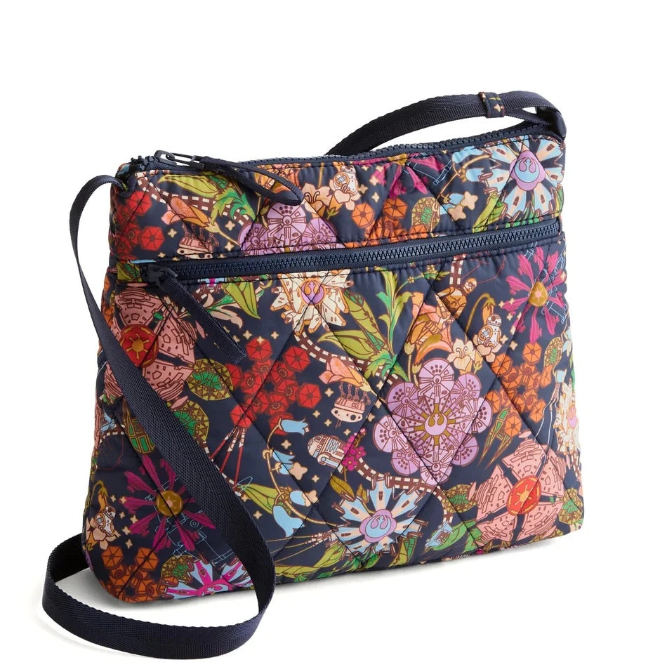 Original Zip Hipster : Power the Force Floral Vera Bradley Original Zip Hipster : Power The Force Floral -Occasionally Yours vb star wars og zip hipster power the force floral 1