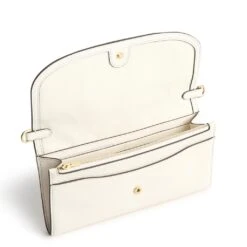 Vera Bradley Wildwood Wallet Crossbody - Leather -Occasionally Yours vb wildwood wallet crossbody leather cottage cream 3