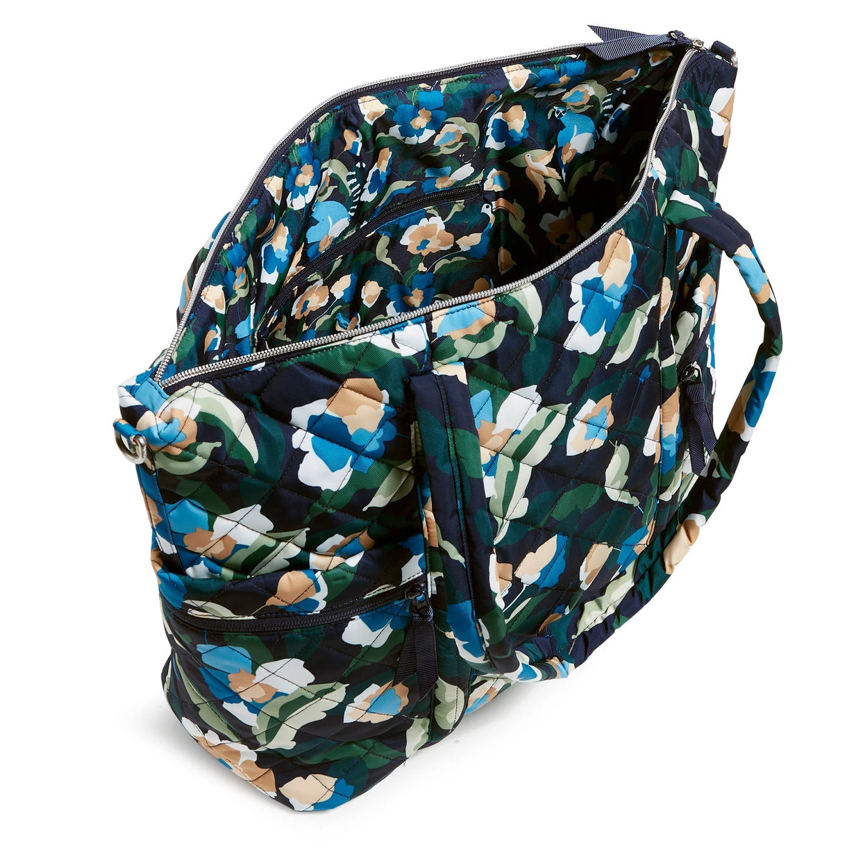 Large Multi-Strap Tote Bag - Immersed Blooms Vera Bradley Large Multi-Strap Tote Bag - Immersed Blooms -Occasionally Yours vera bradley large multi strap tote bag 4