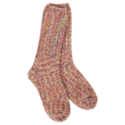 Weekend Ragg Crew Socks -Occasionally Yours wss weekend ragg crew socks floral
