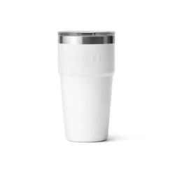Yeti Rambler 20 Oz Stackable Cup -Occasionally Yours yeti rambler 20oz stacklable cup white 2
