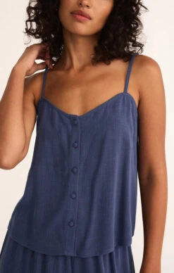 Savoy Tank -Occasionally Yours z supply savoy linen tank yacht 5